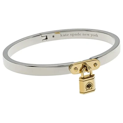 Image of kate spade new york Charm Bangle Bracelet silvercoloured, Women&#039;s, Size: One Size, Silver coloured