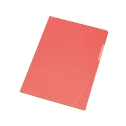 Image of Q Connect Cut Flush Folder A4 Red (Pack of 100) Ref KF01485