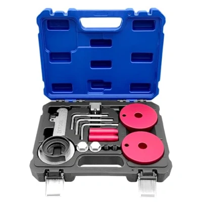 Image of ZKTOOL Engine Camshaft Alignment Locking Timing Tool Kit, Compatible with Ford 2.0 Ecoblue TDCi Engine, Diesel Tools, OEM 303 1643, 1650, 1637