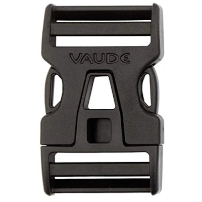 Image of Vaude Steckschnalle Single Adjust Quick Release Buckle Black/Black, 25 mm