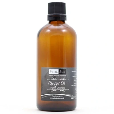 Image of 100ml Ginger Essential Oil Freshskin Beauty LTD 100% Pure &amp; Natural Oils