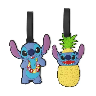Image of Peers Hardy Disney Lilo &amp; Stitch 2 Piece Luggage Tags