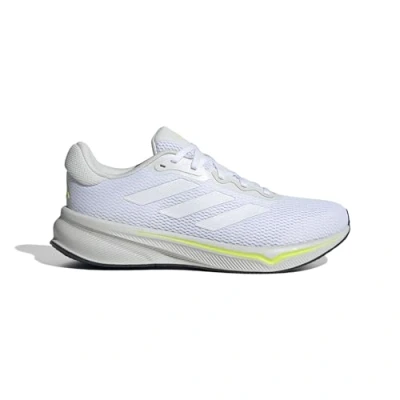 Image of adidas Performance Response Neutral running shoes, Men&#039;s, Size: 10, Footwear white/lucid lemon Synthetics/textile