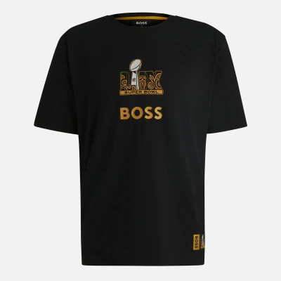 Image of BOSS Orange x NFL Tunsil Cotton Blend Jersey T Shirt XL