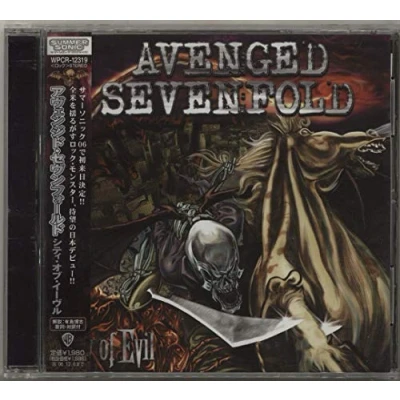 Image of Avenged Sevenfold City Of Evil + Obi 2005 Japanese CD album WPCR 12319