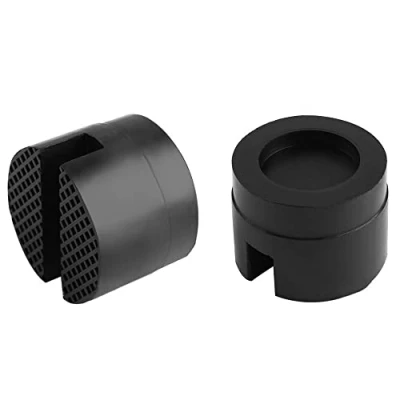 Image of WANGCL 2 Pack Universal Slotted Jack Pads Rubber Pucks Frame Rail Protector Pinch Welds