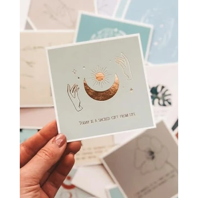 Image of Affirmation Cards for Women Meditation and Daily Affirmations I Motivational/Inspirational Cards, Mindfulness Card Spiritual Gifts Box 40 with Positive
