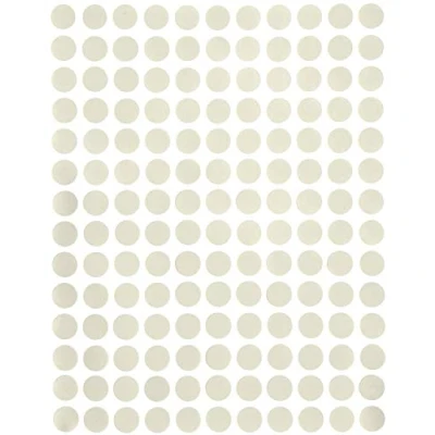 Image of Colour Coding Labels 1 cm (10mm) White Sticky Label Round 2100 Pack by Royal Green