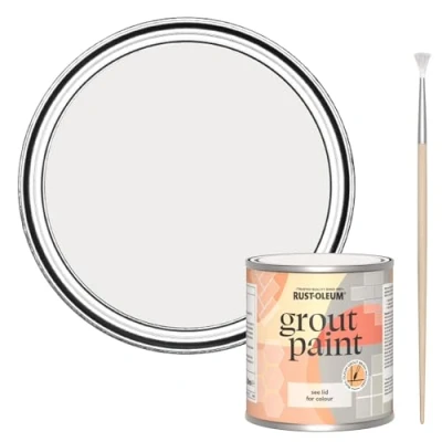 Image of Rust Oleum Purple Ultra Durable Grout Paint Fleur 250ml