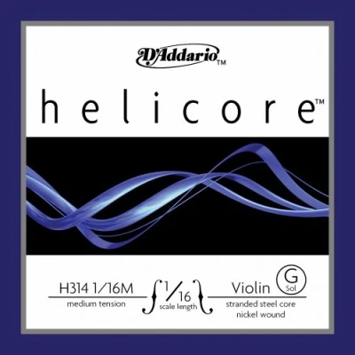 Image of D&#039;Addario Helicore Violin Single G String, 1/16 Scale, Medium Tension