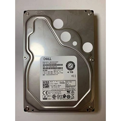 Image of Toshiba 4TB HDD 7.2K RPM 3.5&quot; 12Gb/s SAS Hard Disk Drive Model: MG04SCA40ENY DP/N: 1MVTT (Refurbished)