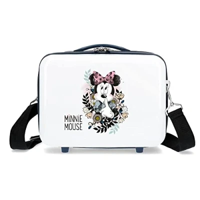 Image of Disney Minnie Style Adaptable Beauty Case White 29x21x15 cms ABS