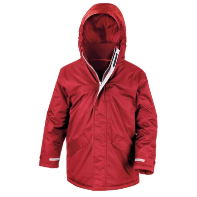 Image of Result Kids R207J Core Winter Parka Red, Small/Size 5/6