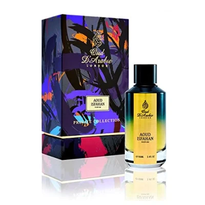 Image of AOUD ISFAHAN by Oud D&#039; Arabie is an oriental fragrance 100ml Spray (Art Collection) Tawakkal Perfumes