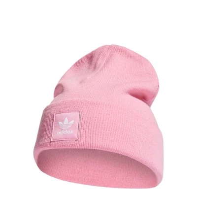 Image of adidas Originals Adicolor Cuffed Beanie, Size: 6 7/8 7 1/8, Pink