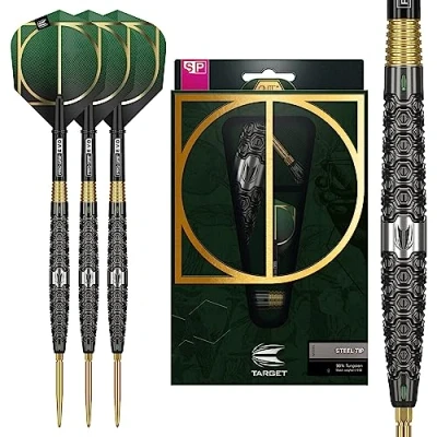 Image of TARGET Darts Cult 01 90% Tungsten Swiss Point Steel Tip Set, 23G Dart Barrel, Professional Tool Included