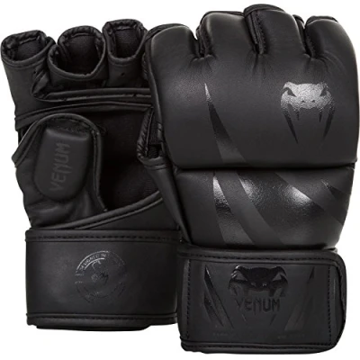 Image of Venum Challenger MMA Gloves, Black (Black/Black), L/XL