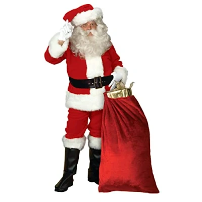 Image of Rubie&#039;s Official Imperial Santa Suit Father Christmas Costume Adult Standard Size