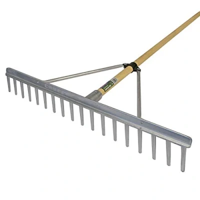 Image of Faithfull Aluminium Landscape Rake C/W Handle