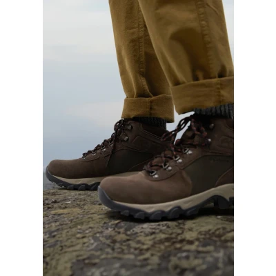 Image of Columbia Newton RIDGE PLUS II Suede WP Hiking shoes, Men&#039;s, Size: 12, Cordovan/spice Leather/synthetics