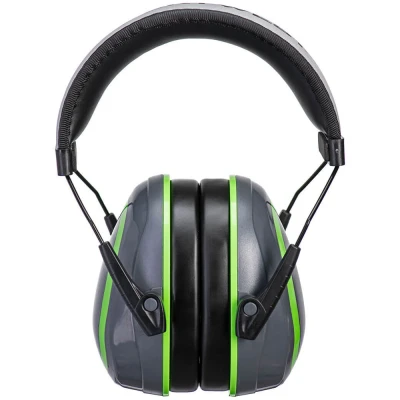 Image of Portwest HV Extreme Ear Defenders Low Grey/Green