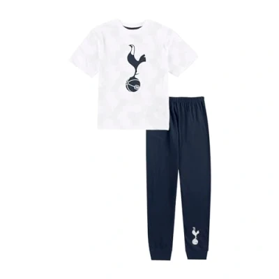 Image of Tottenham Hotspur Boys Pyjamas Spurs Pjs for Football Gifts Official Merchandise Clothing Nightwear 5 6 Years White