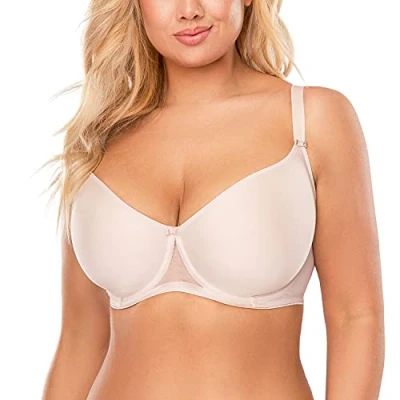Image of Vivisence Underwired Padded Bra 1046, Beige,30G