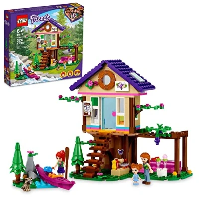 Image of LEGO Friends Forest House 41679 Building Kit; Toy with a Tree House; Great Gift for Kids Who Love Nature; New 2021 (326 Pieces)