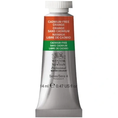 Image of Winsor &amp; Newton Professional Watercolour 14ml Cadmium Free Orange (Series 4) (899)