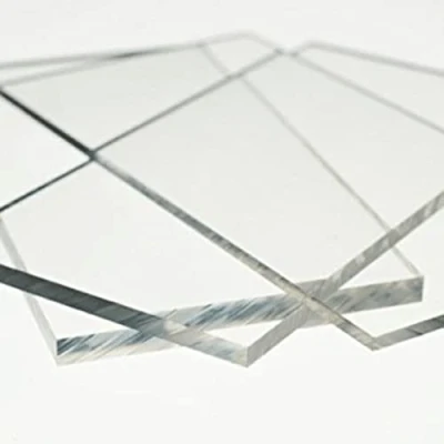 Image of Perspex Acrylic Sheet Cut To Size Clear Panel Laser Plastic Extrude 2mm 450mm x