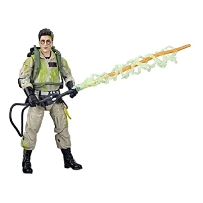 Image of Ghostbusters Plasma Series Glow in the Dark Egon Spengler Toy 6 Inch Scale Collectible Classic 1984 Figure, Kids Ages 4 and Up