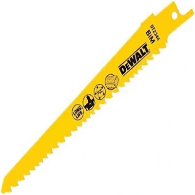 Image of DeWalt DT2344QZ 152mm Reciprocating Blade Colbolt Steel Cordless Fine Fast Cuts