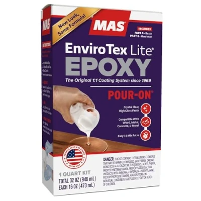 Image of Environmental Technology 32 Ounce Kit Lite Pour On, High Gloss Finish