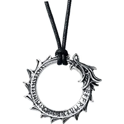 Image of Alchemy Gothic Jormungand Necklace Standard