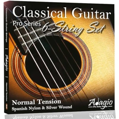 Image of Adagio Pro CLASSICAL Guitar Strings Normal Tension Nylon Full Pack/Set