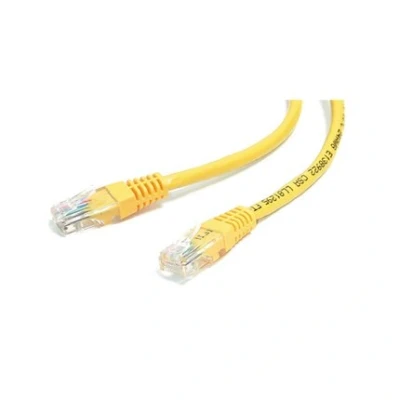 Image of Cable Core Cat 5e RJ45 UTP Ethernet Network LAN Yellow 4 Metres