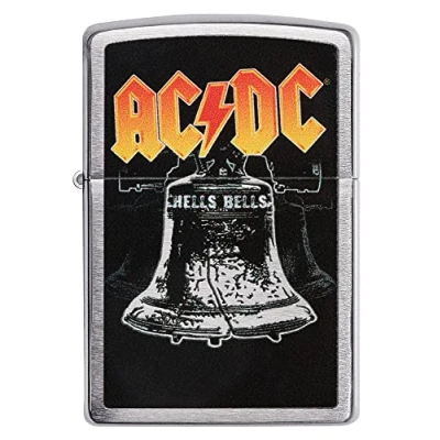 Image of Zippo Windproof Lighter Human Being Design Street Chrome, Colour Image Refillable, Lifetime Use Adjustable Flame Gift Box Metal Made in USA, One