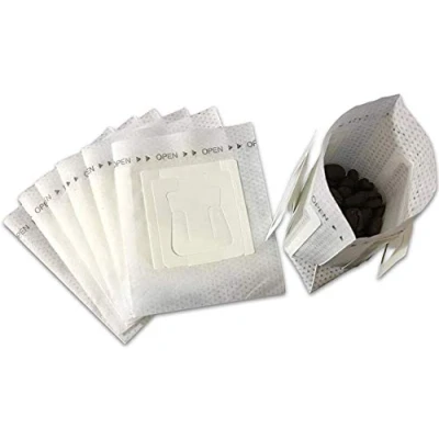 Image of HOUSON Coffee Filters, 50 Pcs Disposable Paper Filter Bags for Most Cups, Maker, Travel/Home/Office/Camping