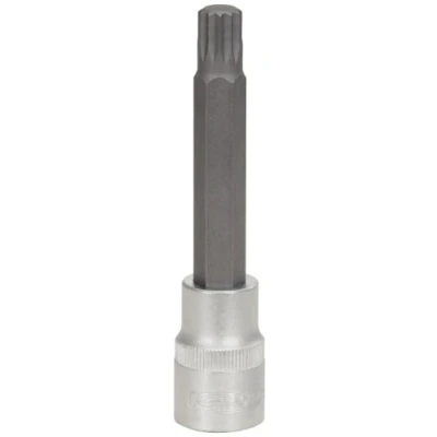 Image of 920XZN12L Socket KS TOOLS 911.1354 DIN 3120, ISO 1174 M12 Chrome Vanadium Steel Female Star, Male Star Knurled