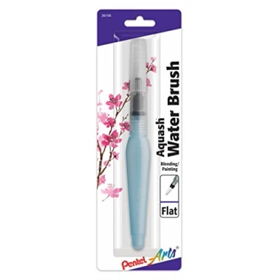Image of PENTEL ARTS AQUASH BRUSH FLAT TIP