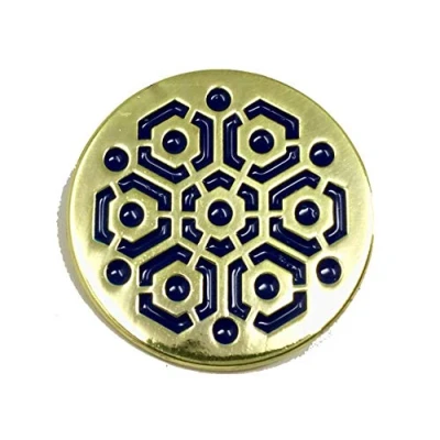 Image of Alien USCSS Nostromo Weyland Yutani Crew Uniform Science Officer Pin (25mm)