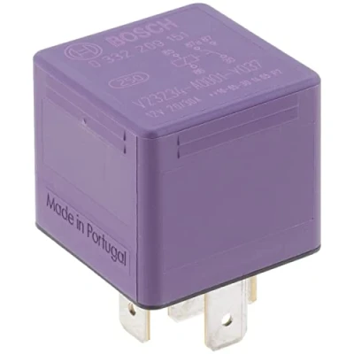 Image of 2E0937099, 443951254A Indicator Relay BOSCH 0 332 209 151 12V 30A IP34 without holder MERCEDES BENZ: Sprinter 4 T Van