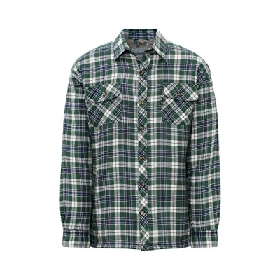 Image of Champion Mens Pennine Fleece Lined &amp; Padded Lumberjack Shirt Olive M