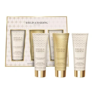 Image of Baylis &amp; Harding Sweet Mandarin Grapefruit Indulgent Hand Trio Gift Set Vegan Friendly (Pack of 1)