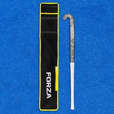 Image of FORZA Hockey Stick Bags Easily Transport Sticks &amp; Kits Multiple Size Colour Options (Standard Bag (1x Stick), Black)