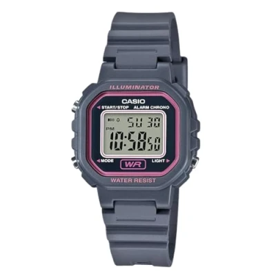Image of Casio Women Digital Quartz Watch with Resin Strap LA 20WH 8ACF