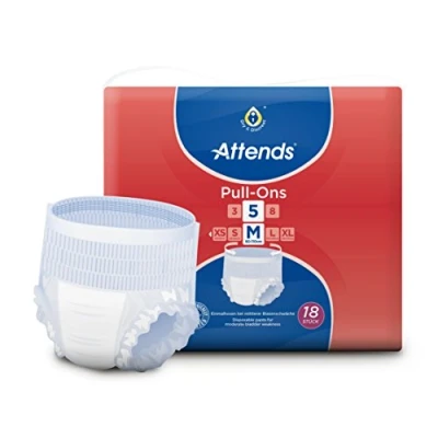 Image of Attends Pull Ons 5 Medium Pack Size: 72 (18X4)