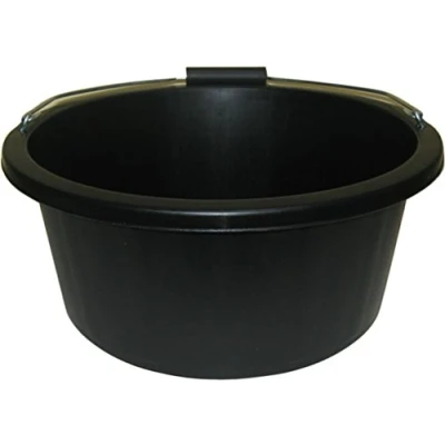 Image of ProStable Feed Bucket 3 Gallon Black Black, Regular