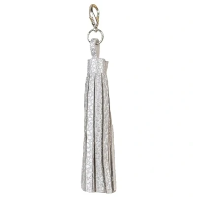 Image of Silver Tassel on Hook Handbag Charm Mini Gift Cracker Filler