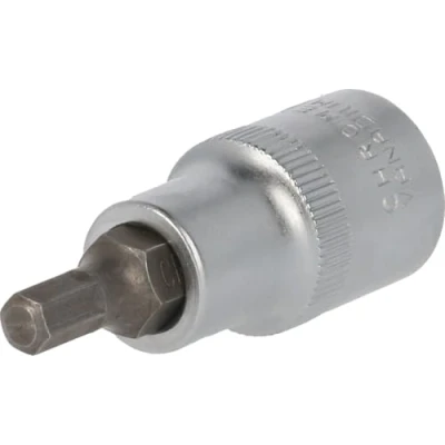 Image of BRILLIANT TOOLS BT022861 1/2 Inch Hex Socket Bit Socket, 55 mm Long, 6 [Powered by KS Tools]